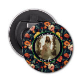 Cute Rose Flower Spring Birthday 栓抜き (正面)