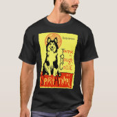 Cute Rough Collie Rough Haired Collie Dog Tシャツ (正面)