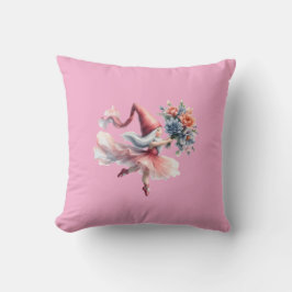 Cute Round Gnome in Pink Tutu Men's T-Shirt クッション