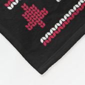 Cute Rubber Duckie Duck Christmas Santa Clause  フリースブランケット (角)