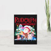 Cute Rudolph The Red Nosed Reindeer Christmas Spec カード (正面)