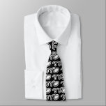 Cute rugby sport pattern neck tie for player & fan ネクタイ<br><div class="desc">Cute rugby ball pattern neck tie for player, fan or coach. Cool Birthday party or Father's Day gift idea for men. Clothing accessories with funny ball icon. Sports present for dad, uncle, grandpa, friend, trainer, co worker, fan, supporter, boss, team, wedding groom, groomsmen, son etc. Customizable black and white necktie...</div>