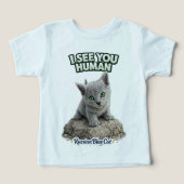 Cute Russian Blue Kitten – Cat Lover Family (デザイン正面)