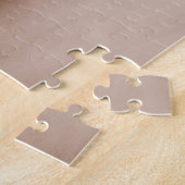 Cute Sad Eyes Red White Cocker Spaniel Puppy Dog ジグソーパズル (側面)