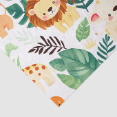 Cute Safari Animals Jungle Pattern 薄葉紙 (詳細)