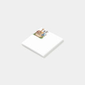 Cute Safari Animals Personalized Sticky Notes ポストイット (アングル)
