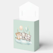 Cute Safari Baby Animal Favor Box  フェイバーボックス (オープン)