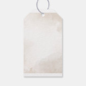 Cute Safari Lion Birthday ギフトタグ (裏面)