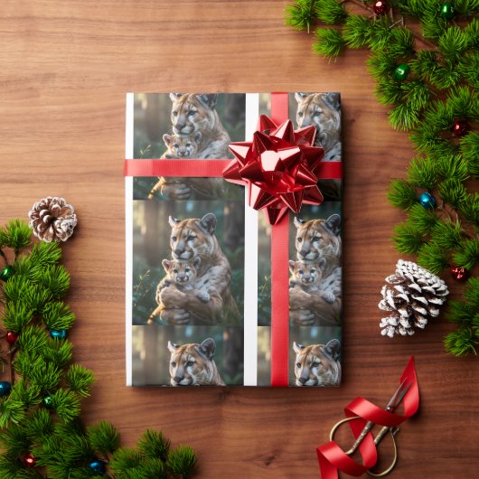  Cute SafariGift Wrap Jungle Baby Shower Gift Wrap ラッピングペーパー (クリスマスギフト)
