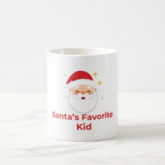Cute Santa Christmas Mug for Kids コーヒーマグカップ