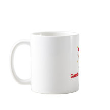 Cute Santa Christmas Mug for Kids