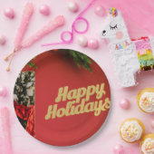 Cute Santa Christmas Plate – Festive Holiday Gift  ペーパープレート (パーティー)