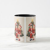 Cute Santa Christmas Travel Mug For Cozy Winter マグカップ (中央)