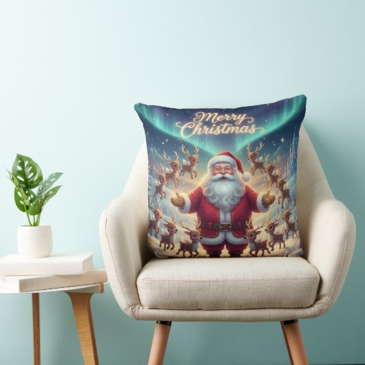 Cute Santa Claus クッション (椅子)