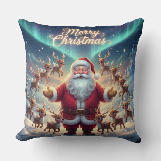 Cute Santa Claus クッション (正面)