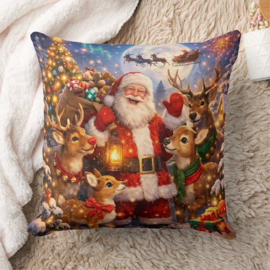 Cute Santa Claus クッション (ブランケット)