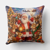 Cute Santa Claus クッション (裏面)