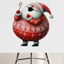 Cute Santa Claus Holiday Festive Christmas
