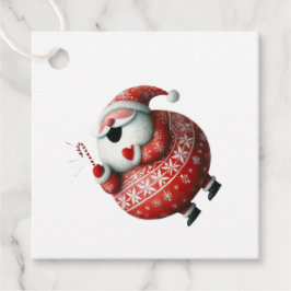 Cute Santa Claus Holiday Festive Christmas フェイバータグ