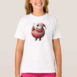 Cute Santa Claus Holiday Festive Christmas Tシャツ