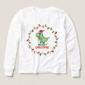 Cute Santa Dino Merry Christmas (デザイン正面)