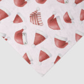 Cute Santa Hat for Girls Soft Pink Christmas 薄葉紙 (詳細)