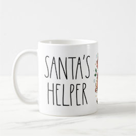 Cute Santa’s Helper Christmas Mug コーヒーマグカップ