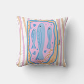 Cute Sardine Art クッション (正面)