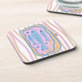 Cute Sardine Art コースター (左側)