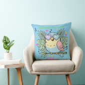 Cute "Sassy Parrot Vibes" Tropical Decor Cushion クッション (椅子)