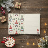 Cute Scandinavian Christmas Gnome Holiday Card –  シーズンカード