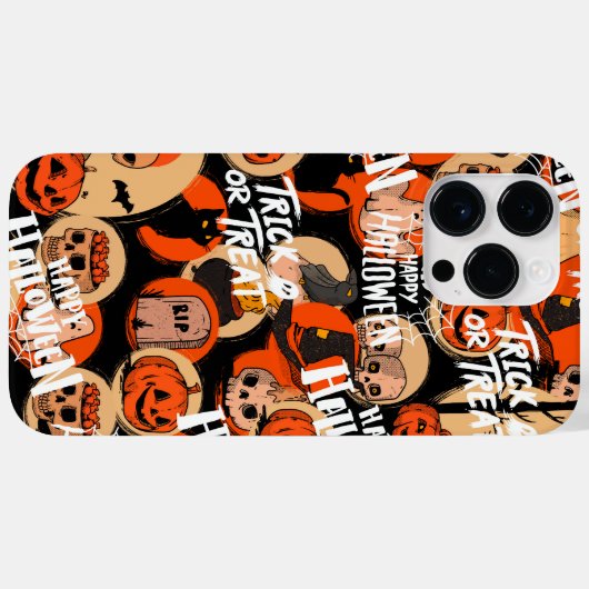  Cute & Scary Halloween Spooky vibes  Case-Mate iPhoneケース (裏面 (横))