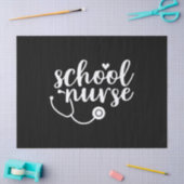 Cute School Nurse Appreciation 薄葉紙 (クラフト)