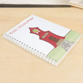 Cute School Personalized Keepsake ノートブック