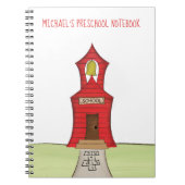 Cute School Personalized Keepsake ノートブック (正面)