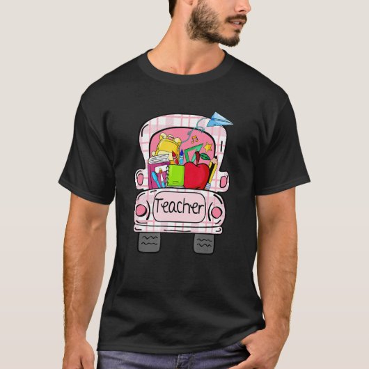 Cute School Teacher Life Back To School School Tru Tシャツ (正面)