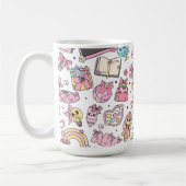Cute School Themed Coffee Tea Mug コーヒーマグカップ (左)