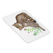 Cute Scottish Wildcat and kitten magnet マグネット (右側)