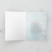 Cute Sea Lion Marine Mammal All Occasion Blank シーズンカード (内部)