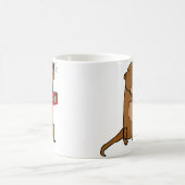 Cute Sea Otter Photography コーヒーマグカップ (中央)