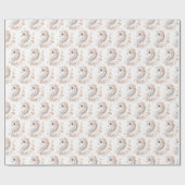 Cute Seahorse ラッピングペーパー (フラット)