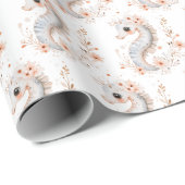 Cute Seahorse ラッピングペーパー (ロールコーナー)