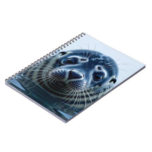 Cute Seal Close up ノートブック (左側)