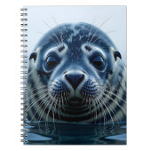 Cute Seal Close up ノートブック (正面)