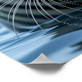 Cute Seal Close up ポスター (角)