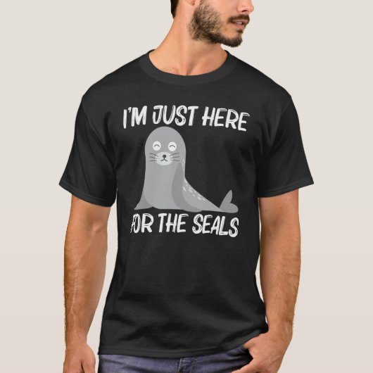 Cute Seal For Men Women Sea Lion Zoo Animal 1 Tシャツ (正面)