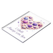 Cute Seashell Heart Beach Love Valentine's Day ノートブック (左側)