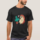 Cute Serape Cactus And Hedgehog Cactus plants Mexi Tシャツ (正面)