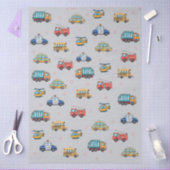 Cute Service Vehicles  薄葉紙 (クラフト)