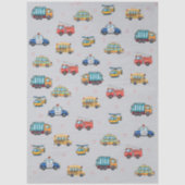 Cute Service Vehicles  薄葉紙 (正面)